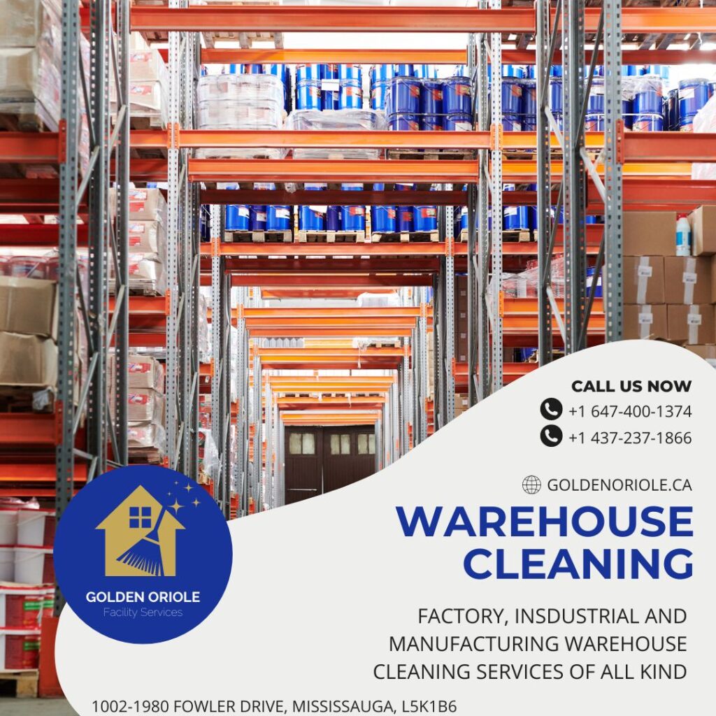 Warehouse cleaning