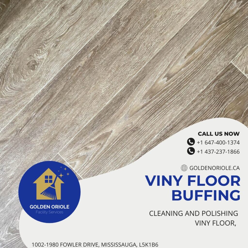 Vinyl Floor Buffing